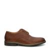 [4 Laces] 2-Pair Pack Waxed Round Oxford Shoe Laces for Dress Shoes Chukka 3/32Inch Thin(#05 Tan,43in (109cm)) view 4