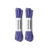 [4 Laces] 2-Pair Pack Waxed Round Oxford Shoe Laces for Dress Shoes Chukka 3/32Inch Thin(#19 Purple,47in (119cm)) view 1