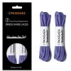 [4 Laces] 2-Pair Pack Waxed Round Oxford Shoe Laces for Dress Shoes Chukka 3/32Inch Thin(#19 Purple,47in (119cm)) view 2