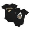 Two Feet Ahead Purdue Boilermakers 2 Pack Baby Bodysuit Creeper Newborn Infants Officially Licensed (0-3 Months, Purdue Boilermakers) view 1