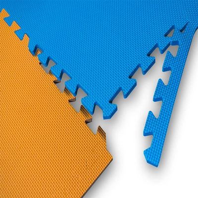 American Floor Mats - Interlocking Puzzle Exercise Gym Mats: Premium Foam Tiles: 5/8" Thick - Single Tile (2' x 2' Ft), Soft-Floor Navy Blue