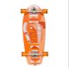 Stella Longboard 38 Kicktail Wagon Orange Longboard Complete view 1