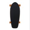 Stella Longboard 38 Kicktail Wagon Orange Longboard Complete view 2