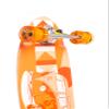 Stella Longboard 38 Kicktail Wagon Orange Longboard Complete view 3