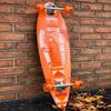 Stella Longboard 38 Kicktail Wagon Orange Longboard Complete view 4