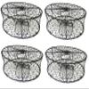 KUFA Sports Collapsable Crab Trap with 3 Durable Stainless Steel Spring (30 x10) (4) view 1