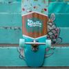 Stella Longboard 38 Kicktail Floral Mint Longboard Complete view 2