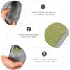 Healifty 2pcs Self-heating Knee Brace Wraps for Joint Support Grey Knee Warmers Compression Sleeve for Sports and Daily Use view 4