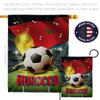 Ornament Collection World Cup Morocco Banner Room Wall Art Flag Poles for Outside House Patio Porch Lawn Garden Stand Tapestry Yard Signs FIFA Team Qatar Trophy Soccer Game Football Gifts, Made In USA view 4