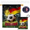 Ornament Collection World Cup Germany Home Banner Wall Art Patio Porch Lawn Garden Flag Stand Pole Room Decorations Indoor Outdoor FIFA Team Qatar Trophy Soccer Game Football Gifts, Made in USA view 4