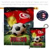 Ornament Collection World Cup Tunisia Home Banner Wall Art Patio Porch Lawn Garden Flag Stand Pole Room Decorations Indoor Outdoor FIFA Team Qatar Trophy Soccer Game Football Gifts, Made in USA view 4
