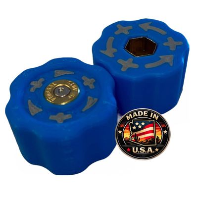 HEX45 Powder Measure Knobs for Dillon RL550 XL650 XL750 1050 2PACK