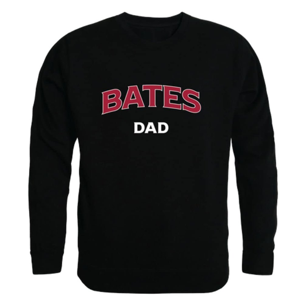 W Republic I Love Bates College Bobcats Fleece Hoodie Sweatshirts Black X-Large