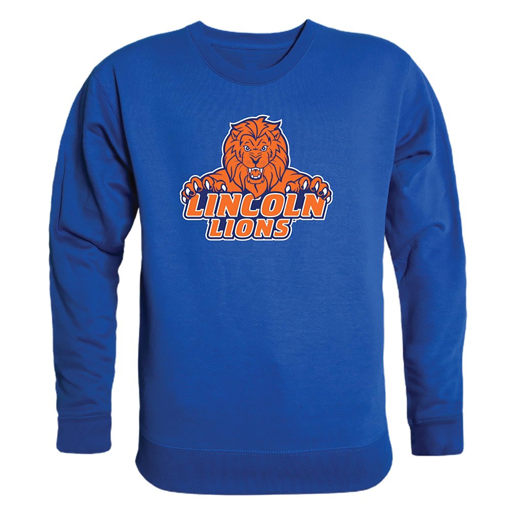 W Republic Lincoln University Lions College Crewneck Pullover Sweatshirt, Adult Unisex, Royal, Medium - NCAA Officially Licensed Apparel