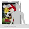 Ornament Collection World Cup England Banner Room Wall Art Flag Poles for Outside House Patio Porch Lawn Garden Stand Tapestry Yard Signs FIFA Team Qatar Trophy Soccer Game Football Gifts, Made In USA view 2