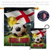 Ornament Collection World Cup England Banner Room Wall Art Flag Poles for Outside House Patio Porch Lawn Garden Stand Tapestry Yard Signs FIFA Team Qatar Trophy Soccer Game Football Gifts, Made In USA view 4
