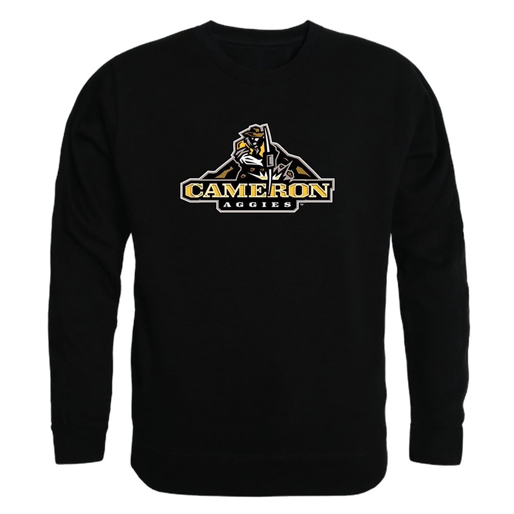 W Republic Cameron Aggies College Crewneck Pullover Sweatshirt, Adult Unisex, Black, Small - NCAA Officially Licensed Apparel