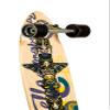 Stella Longboard 42 Kicktail Tropical Emblem Longboard Complete view 2
