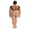 Capezio Convertible Body Tight, Suntan, 1X2X view 3