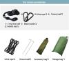 KIZQYN Swing Set Camping Hammock, Portable Travel Hammock with Net and Rainfly, Tree Light Hammock Tent for Outdoor Backyard Hiking Swing Seat (Color : Camouflage and Pink) view 3