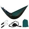 KIZQYN Swing Set Camping Hammock, Nylon Hammock, Portable Lightweight Parachute Hammock with Tree Straps for Backpacking Camping Travel Beach Garden Outdoor Camping Gear Swing Seat view 1