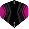 US Darts Pentathlon Magenta/Black (Purple Red) HD150 Standard Shape Dart Flights - 3 Sets (9 Flights) - 150 Micro - Ex-Tough view 1