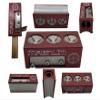 Bulletproof Magnum Ultimate 7 in 1 Multi-Function Cue Tip Tool - Shaper - Scuffer - Trimmer - Perforator (Red) view 1