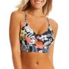 Jessica Simpson Women Bikini Top Cropped Cami, Stylish Floral Design, Small view 1