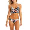 Jessica Simpson Women Bikini Top Cropped Cami, Stylish Floral Design, Small view 3