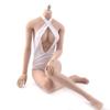 Fremego 1/6 Scale Female Body,12inch Female Super Flexible Medium Bust Seamless Action Figure Body Collection (S02A Suntan Skin) view 4