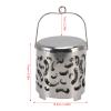 Fdit Camping Mini Heater, Stainless Steel Portable Warming Stove Cover, Tent Heating Cover for Outdoor Winter, 320g view 3