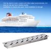 Boat Louver Vent, Marine Vent Grille Oblong, Stainless Steel 8 Slots Grid Cover Boat Shutters for Ships view 2