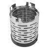 Fdit Camping Mini Heater, Camping Heating Stove Cover Portable Stainless Steel Camping Stove Accessories for Outdoor Winter Fall view 3