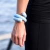 1Pcs Adjustable Wrist Ankle Weights Ring Fitness Wristband Exercise Men And Women Wearable For Yoga Swim Jogging Pilates,Pink view 2