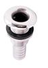 3/8" 1/2" 3/4" 1" 1-1/4"1-1/2" Thru Hull Fitting Hose Barb with Nut,316 Stainless Steel Accessories for Marine Boats Drain Pipe Yacht-1 Pack (Horse ID:3/4") view 2
