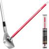 SisterAling Golf Magnetic Alignment Rods,Golf Club Alignment Sticks,Magnetic Swing Training Aid Accessories Visualize Calibrate Golf Shots,hit The Target with The Right Golf Swing,Golf Gift (red) view 1