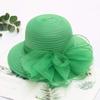 BCDlily Beach Hats for Women Derby Hat Church Dress Cloche Hat Tea Party Wedding Bucket Hat Elegant Bowknot Bucket Hats view 2