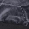 MYGBCPJS Little Girls Boys 2Pcs Hooded Outfits Set Kids Velvet Sweatshirt Pants Child Velour Tracksuits Gray view 4