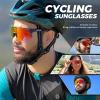 KAPVOE Photochromic Cycling Glasses Men Women Clear Transition Mountain Bike Sunglasses Sports Baseball Running - K9023 view 2