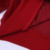 MYGBCPJS Little Girls Boys 2Pcs Hooded Outfits Set Kids Velvet Sweatshirt Pants Child Velour Tracksuits Red view 4