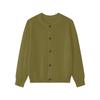 ALINTU Cardigans Sweater for Toddler Girl Sweaters School Uniforms Long Sleeve Button Down Knit Sweater, Matcha Green, 2-3 T, Tag = 100 view 1