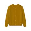 Girls Cardigan Sweater School Uniforms Cardigan Cotton Crew Neck Long Sleeve Knit Sweaters, Caramel, 2-3 T, Tag = 100 view 1