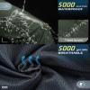 33,000ft Women's Rain Pants, Lightweight Waterproof Rain Over Pants, Windproof Hiking Pants for Outdoor, Fishing, Rainy Day Army Green view 3