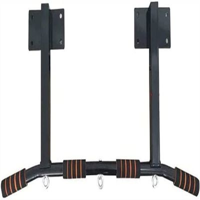 BUZZNN Wall Mounted Doorway Pull Up Bar, Multifunctional Chin Up Bar, Fitness Door Bar, Body Workout Home Gym Training Equipment, Black