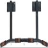 BUZZNN Wall Mounted Doorway Pull Up Bar, Multifunctional Chin Up Bar, Fitness Door Bar, Body Workout Home Gym Training Equipment, Black