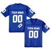 Custom Replica Football Jersey, Football Uniform, Personalize Your Team Name and Number, Fans Gift Men Women Youth,S-6XL Royal view 1