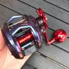 JOTOUCH Slow Pitch Jigging Reel Max Drag 17kg Gear Ratio 7.1:1 Aluminum Metal 11+1BB Baitcasting Reel Fiber Drag Power Casting Shore Fishing Reel Saltwater Reel(Left Hand) view 4