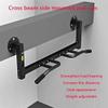 BUZZNN Wall Mounted Doorway Pull Up Bar Height Adjustable, Multifunctional Pull Up Bar/Chin Up Bar, Home Gym Strength Training Equipment, Max Load 660 lbs view 4