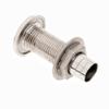 3/8" 1/2" 3/4" 1" 1-1/4"1-1/2" Thru Hull Fitting Hose Barb with Nut,316 Stainless Steel Accessories for Marine Boats Drain Pipe Yacht-1 Pack (Horse ID:1/2") view 2