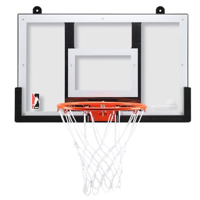 Hanging Lightweight Basketball Hoop for Office Bedroom Fence, Mini Portable Shatterproof Basketball Goal Over The Door, Indoor Outdoor Toy (Color : White)